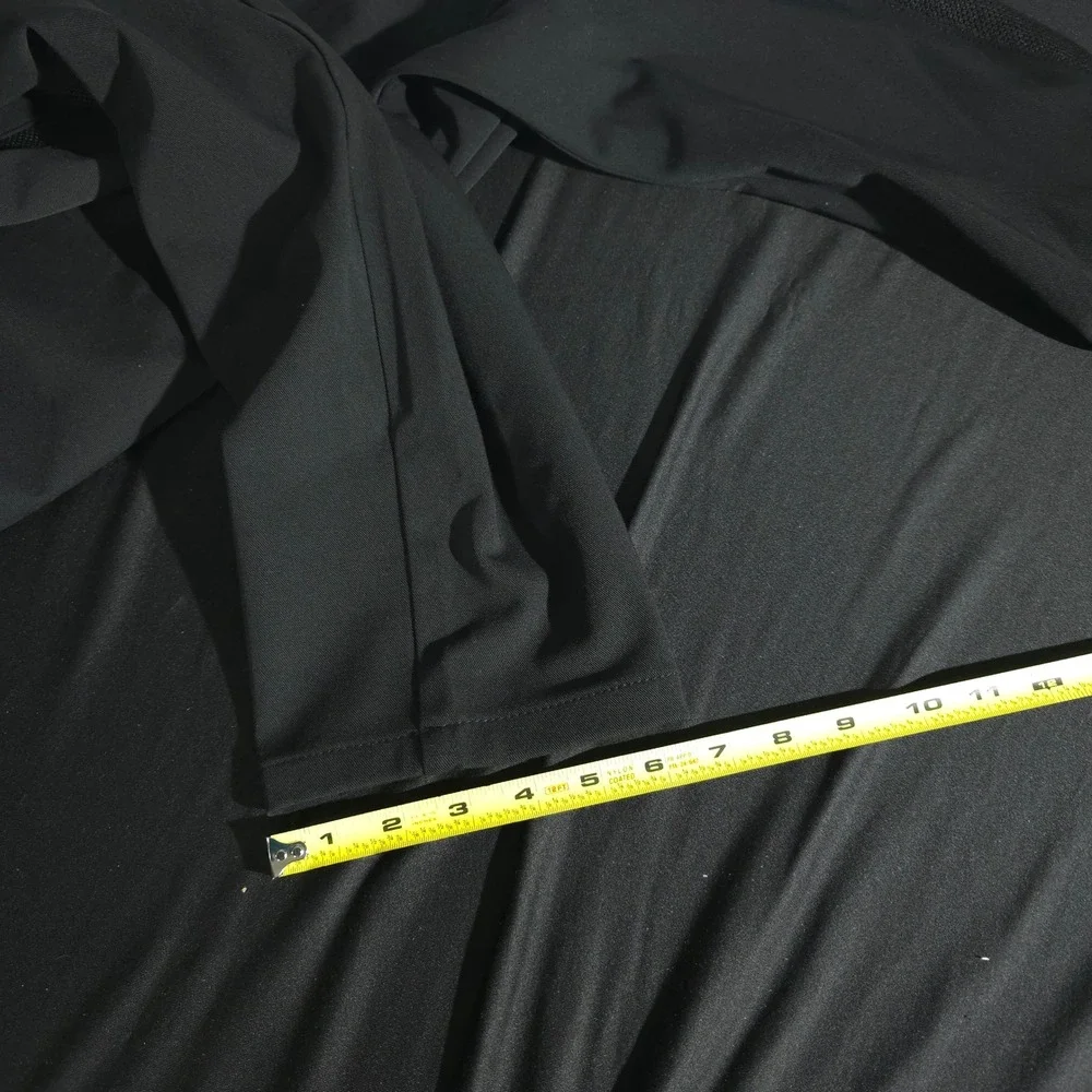 Zara Jogger Pants Mens L Black Solid Drawstring Lounge Activewear Casual Solid
